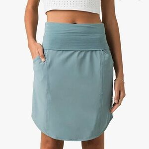 Prana Buffy Blue Skirt